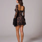 Amaya – La Robe Illusion en Dentelle Romantique
