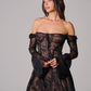 Amaya – La Robe Illusion en Dentelle Romantique