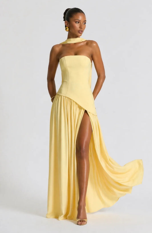 Talentueuse – La Robe Romantique Sculpturale