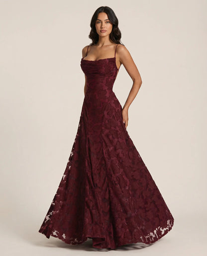 Aveline – La Robe Grâce Florissante